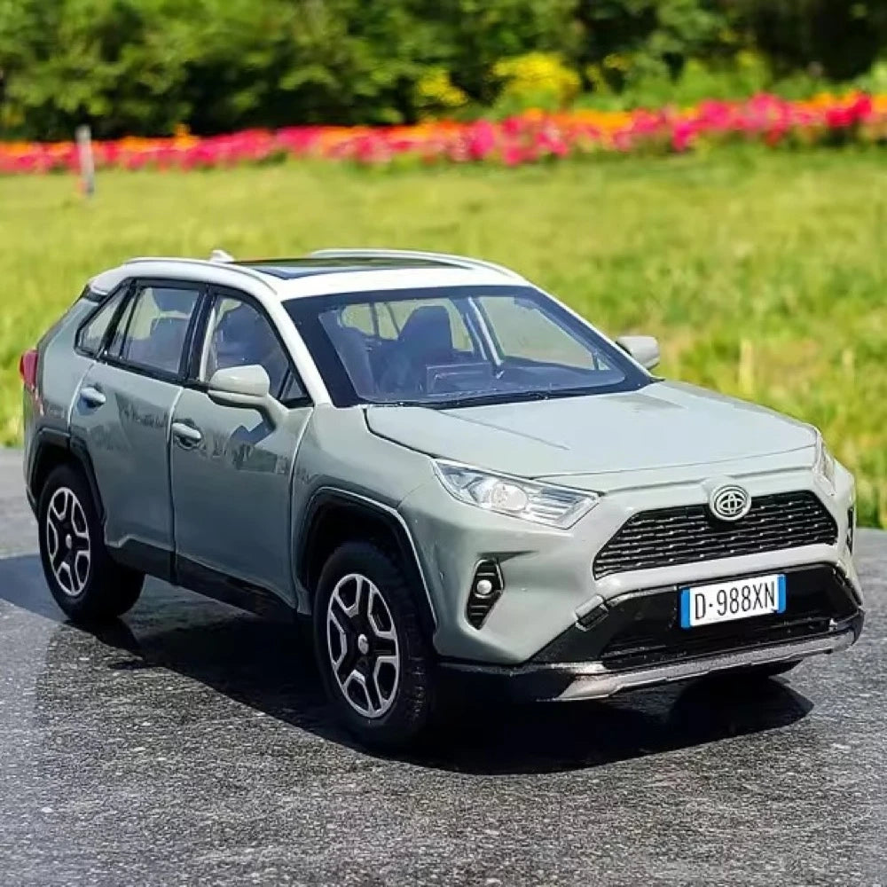 [TOY] 1:32 Toyota 2018 RAV4 XA50 Gray Model Car Die-Cast