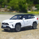 [TOY] 1:32 Toyota 2018 RAV4 XA50 White Model Car Die-Cast