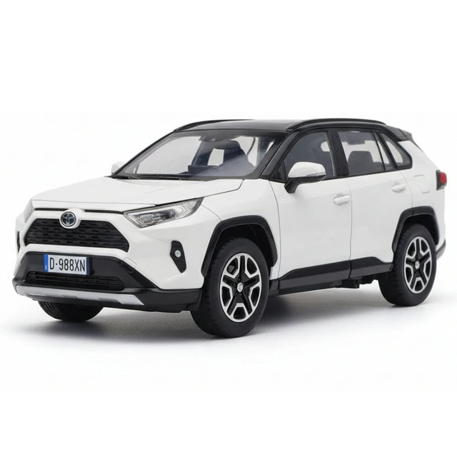 [TOY] 1:32 Toyota 2018 RAV4 XA50 White Model Car Die-Cast