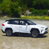 [TOY] 1:32 Toyota 2018 RAV4 XA50 White Model Car Die-Cast