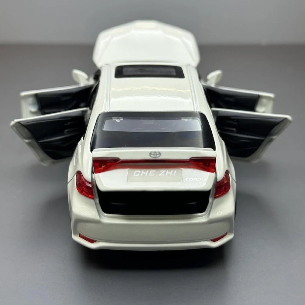 [TOY] 1:32 Toyota 2019 Corolla Altis E210 bianco modellino di auto Die-Cast