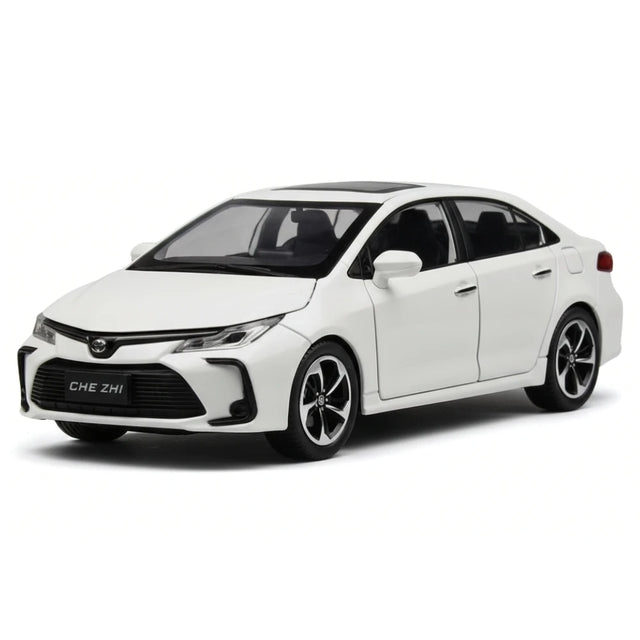 [TOY] 1:32 Toyota 2019 Corolla Altis E210 White Model Car Die-Cast