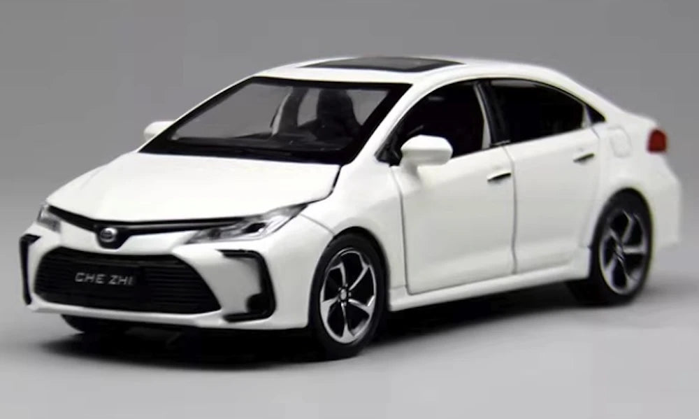 [TOY] 1:32 Toyota 2019 Corolla Altis E210 bianco modellino di auto Die-Cast