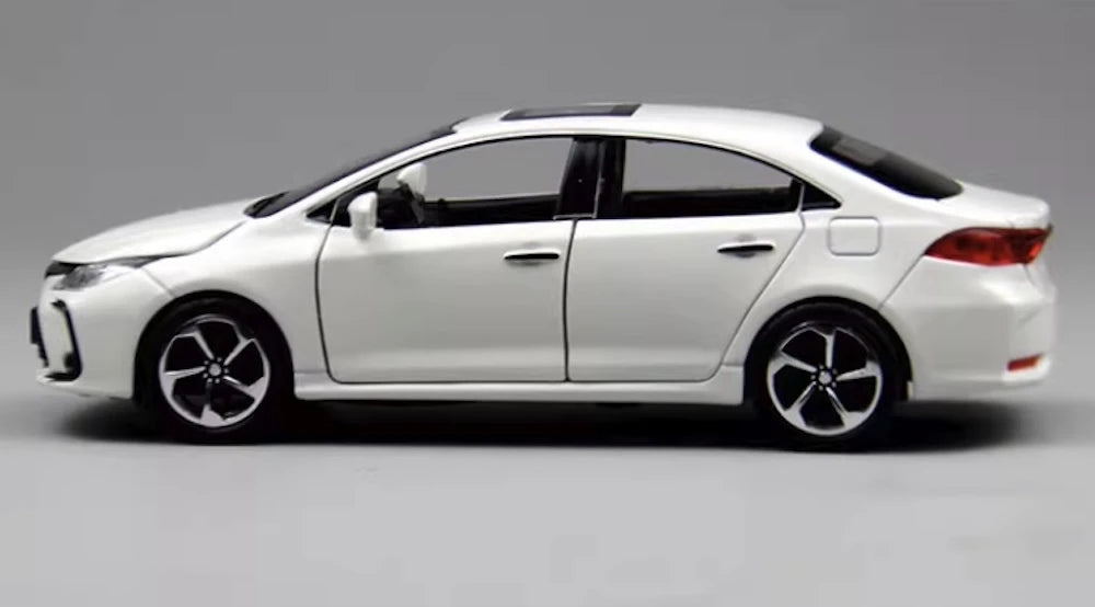 [TOY] 1:32 Toyota 2019 Corolla Altis E210 White Model Car Die-Cast