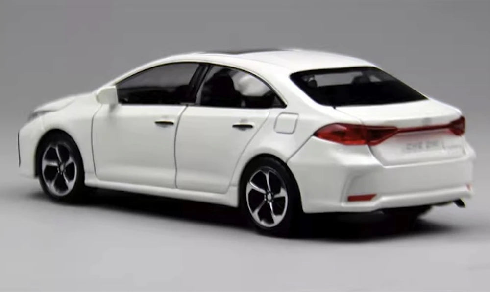 [TOY] 1:32 Toyota 2019 Corolla Altis E210 bianco modellino di auto Die-Cast