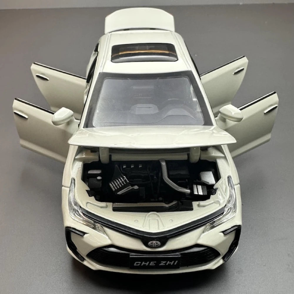 [TOY] 1:32 Toyota 2019 Corolla Altis E210 bianco modellino di auto Die-Cast