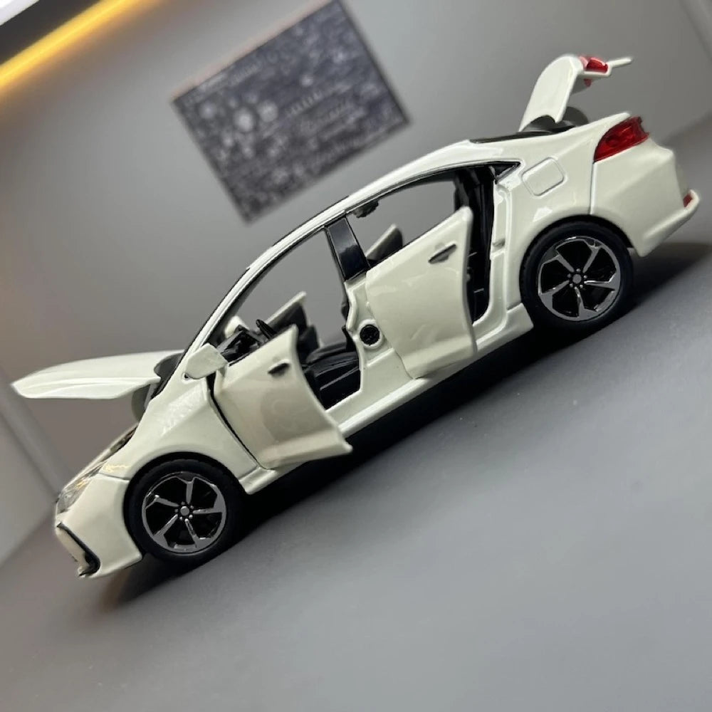 [TOY] 1:32 Toyota 2019 Corolla Altis E210 bianco modellino di auto Die-Cast