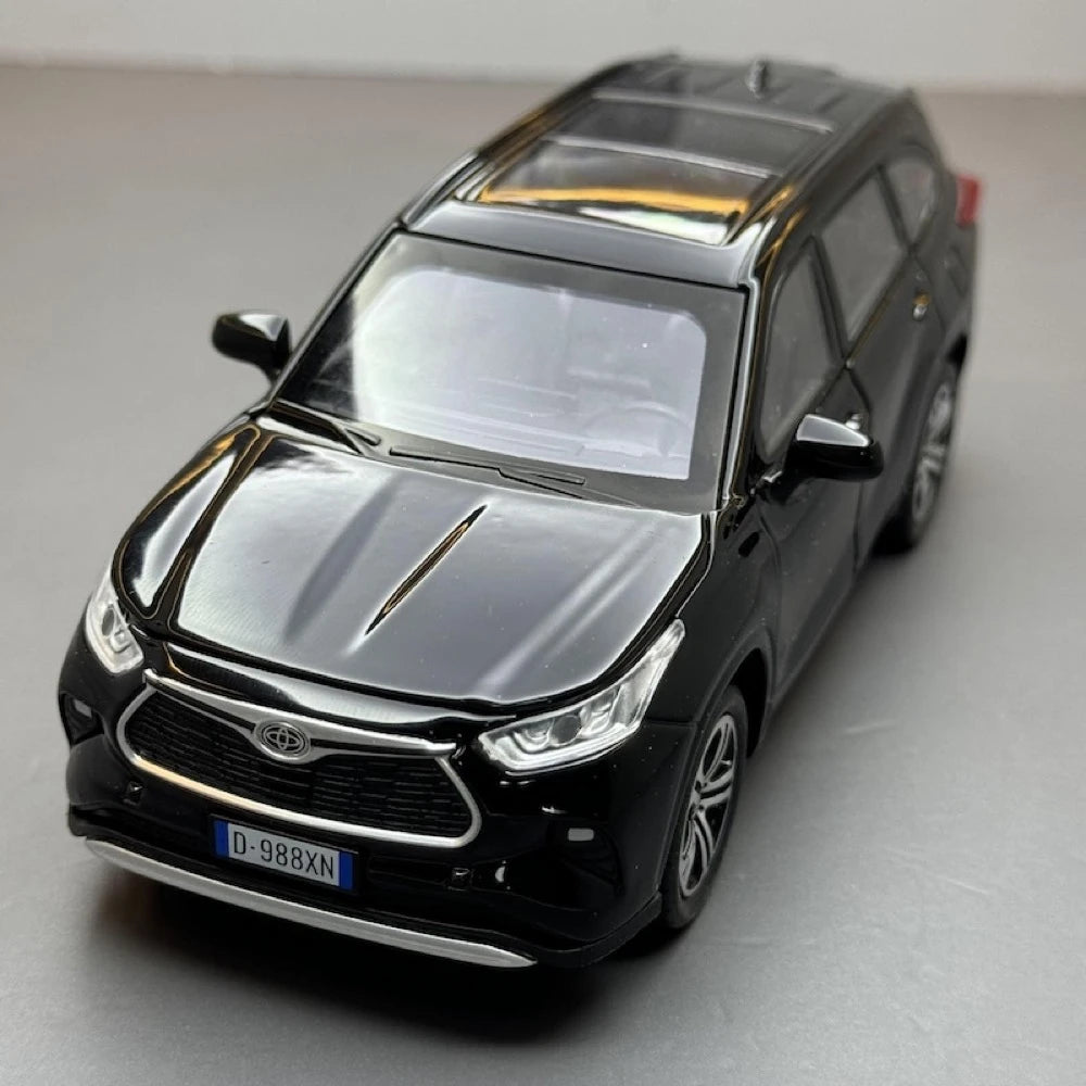 [TOY] 1:32 Toyota 2019 Highlander XU70 Black Model Car Die-Cast