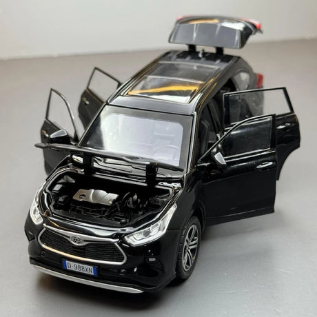 [TOY] 1:32 Toyota 2019 Highlander XU70 Black Model Car Die-Cast