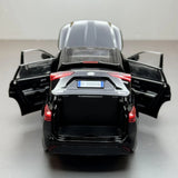 [TOY] 1:32 Toyota 2019 Highlander XU70 Black Model Car Die-Cast