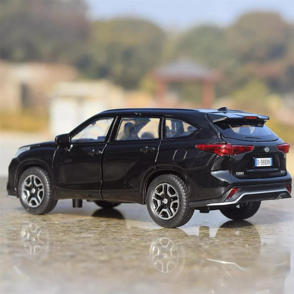 [TOY] 1:32 Toyota 2021 Crown Kluger XU70 Black Model Car Die-Cast