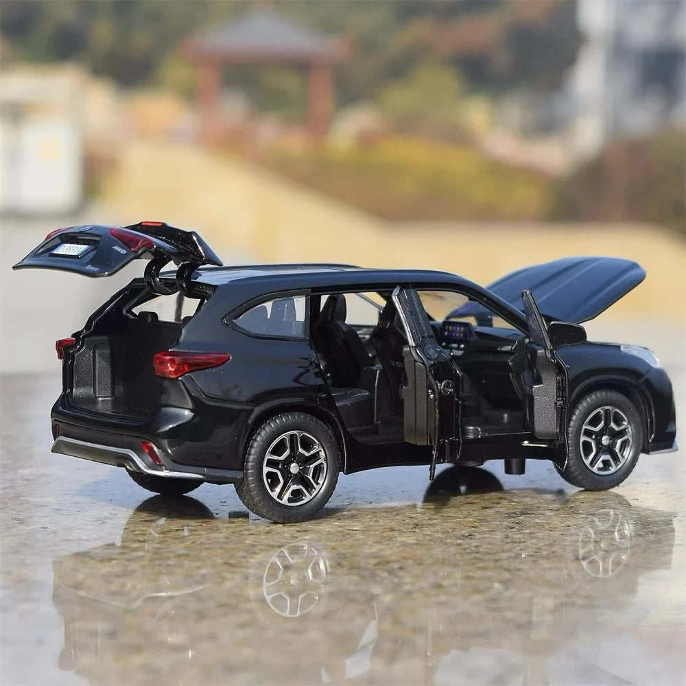 [TOY] 1:32 Toyota 2021 Crown Kluger XU70 Black Model Car Die-Cast
