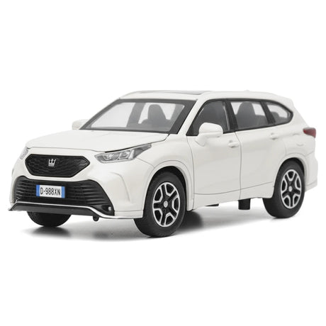 [TOY] 1:32 Toyota 2021 Crown Kluger XU70 vit modellbil Die-Cast
