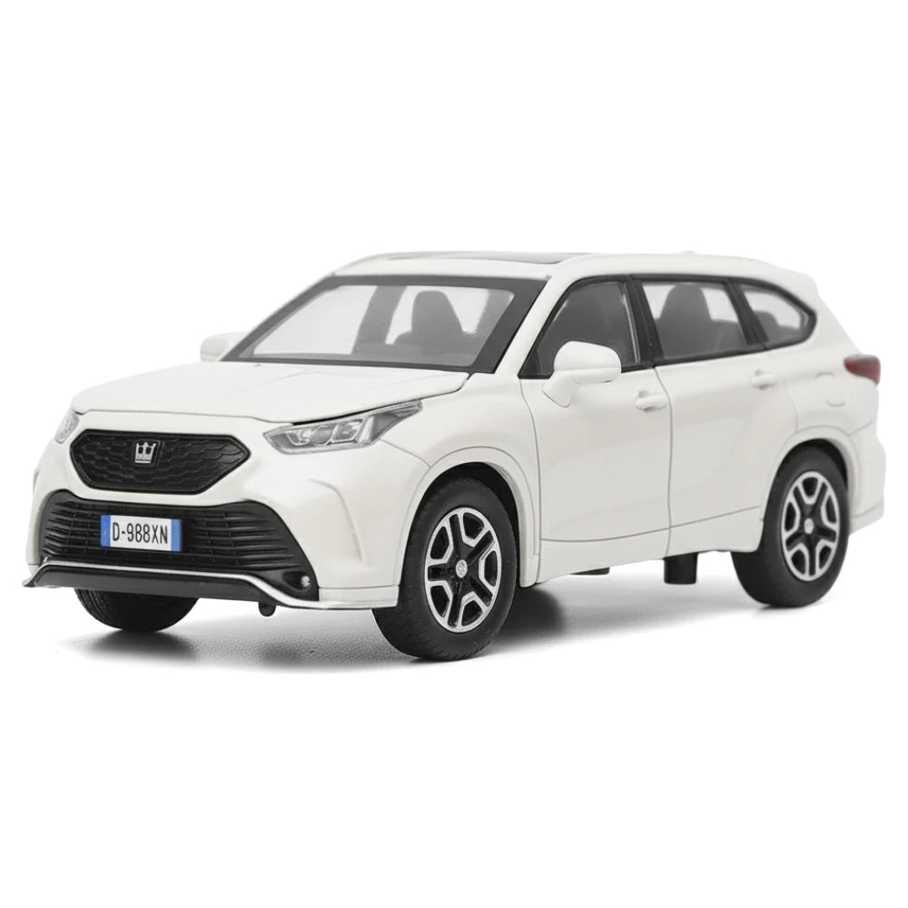 [TOY] 1:32 Toyota 2021 Crown Kluger XU70 White Model Car Die-Cast