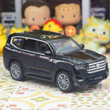 [TOY] 1:32 Toyota 2021 Land Cruiser LC300 Black Model Car Die-Cast