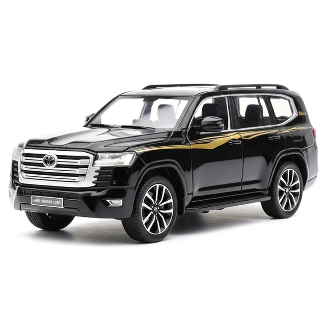 [TOY] 1:32 Toyota 2021 Land Cruiser LC300 Black Model Car Die-Cast