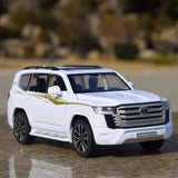 [TOY] 1:32 Toyota 2021 Land Cruiser LC300 White Model Car Die-Cast