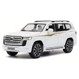 [TOY] 1:32 Toyota 2021 Land Cruiser LC300 White Model Car Die-Cast