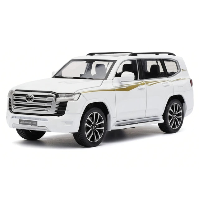 [TOY] 1:32 Toyota 2021 Land Cruiser LC300 White Model Car Die-Cast