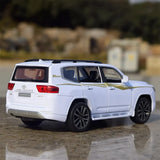 [TOY] 1:32 Toyota 2021 Land Cruiser LC300 White Model Car Die-Cast