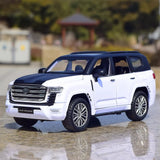 [TOY] 1:32 Toyota 2021 Land Cruiser LC300 blanc noir voiture miniature Die-Cast