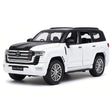 [TOY] 1:32 Toyota 2021 Land Cruiser LC300 blanc noir voiture miniature Die-Cast