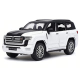 [TOY] 1:32 Toyota 2021 Land Cruiser LC300 blanc noir voiture miniature Die-Cast