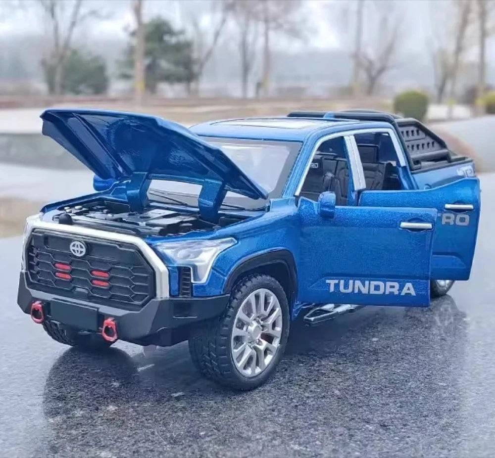 [TOY] 1:32 Toyota 2022 Tundra XK70 Blue Model Car Die-Cast