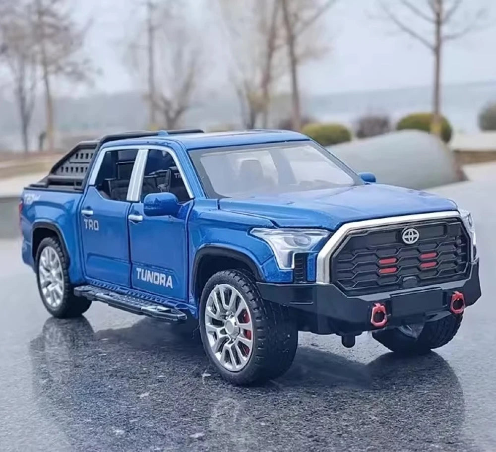 [TOY] 1:32 Toyota 2022 Tundra XK70 Blue Model Car Die-Cast