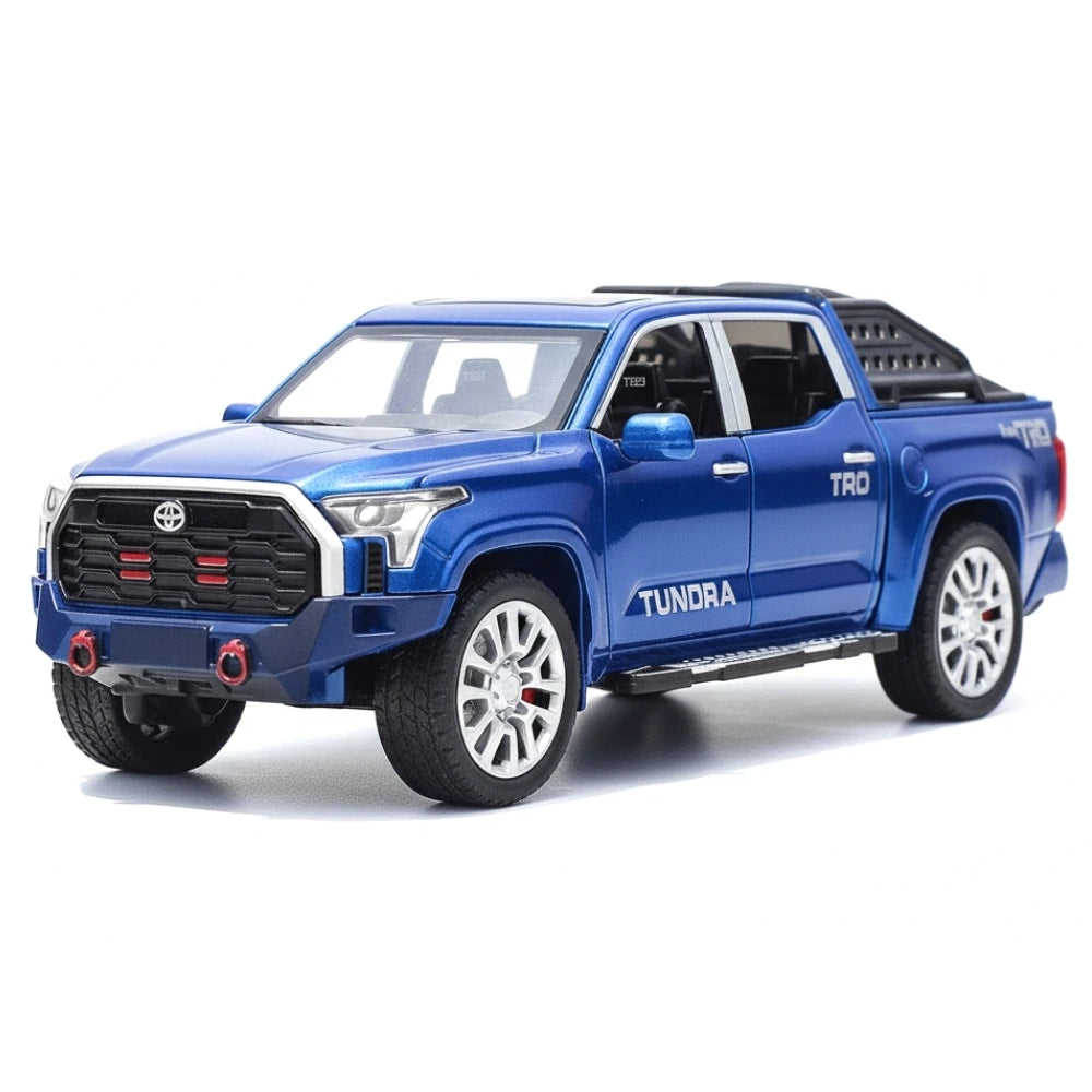 [TOY] 1:32 Toyota 2022 Tundra XK70 Blue Model Car Die-Cast