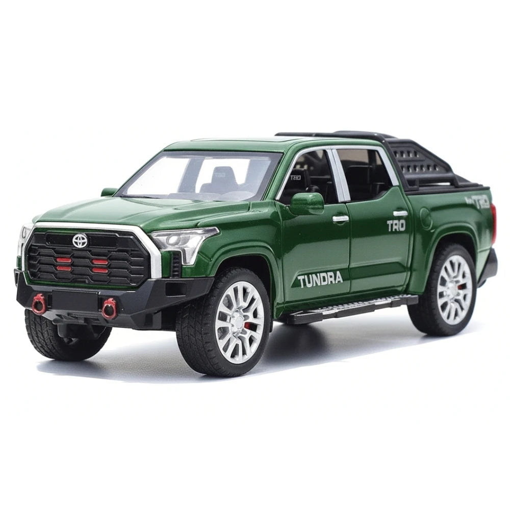 [TOY] 1:32 Toyota 2022 Tundra XK70 Green Model Car Die-Cast