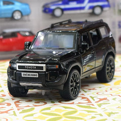 [TOY] 1:32 Toyota 2023 Land Cruiser Prado J250 nero modellino di auto Die-Cast