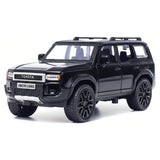 [TOY] 1:32 Toyota 2023 Land Cruiser Prado J250 Black Model Car Die-Cast