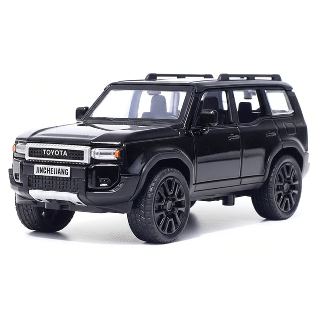 [TOY] 1:32 Toyota 2023 Land Cruiser Prado J250 Black Model Car Die-Cast