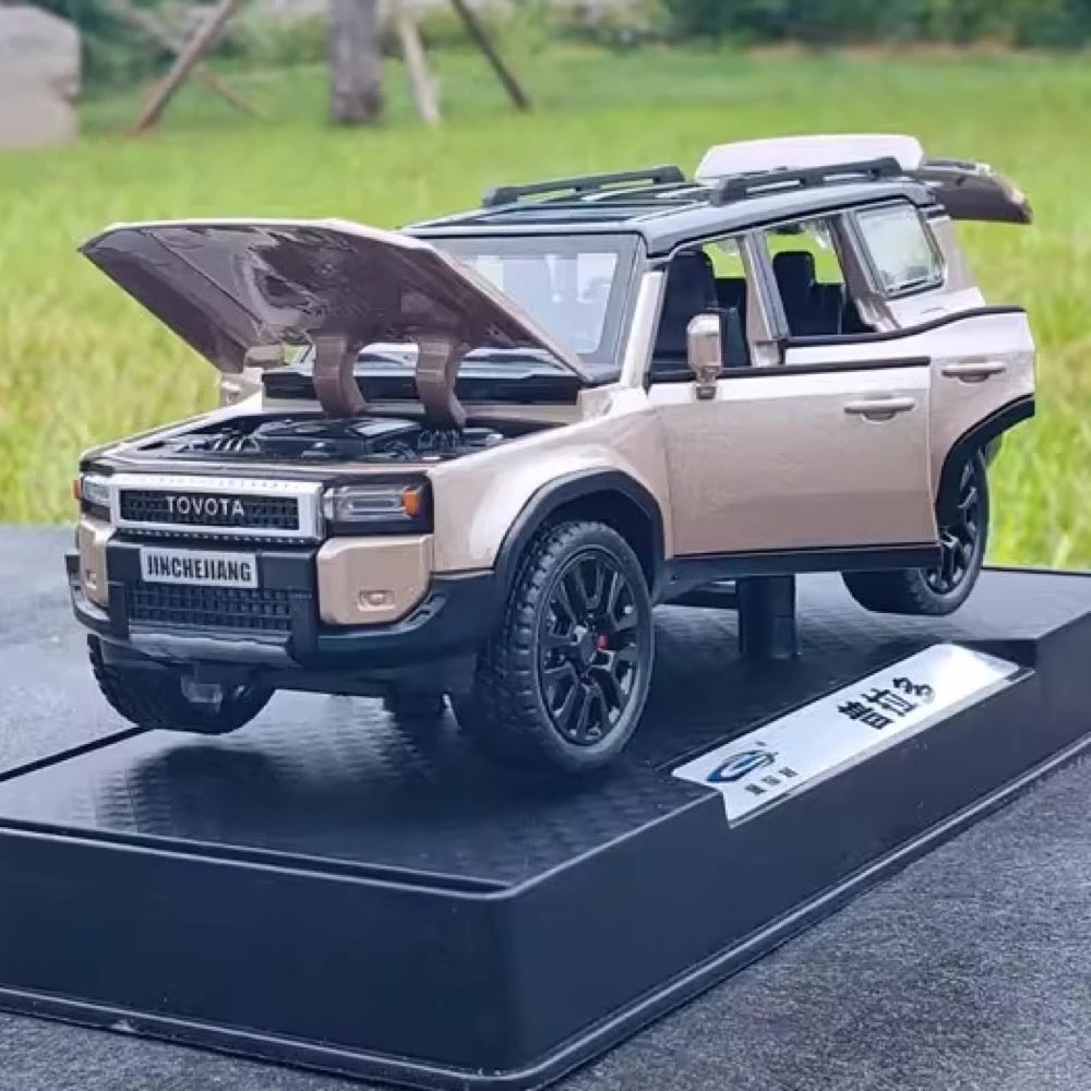 [TOY] 1:32 Toyota 2023 Land Cruiser Prado J250 Gold Model Car Die-Cast