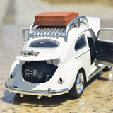 [TOY] 1:32 Volkswagen 1945 Beetle Camping Model Car Die-Cast