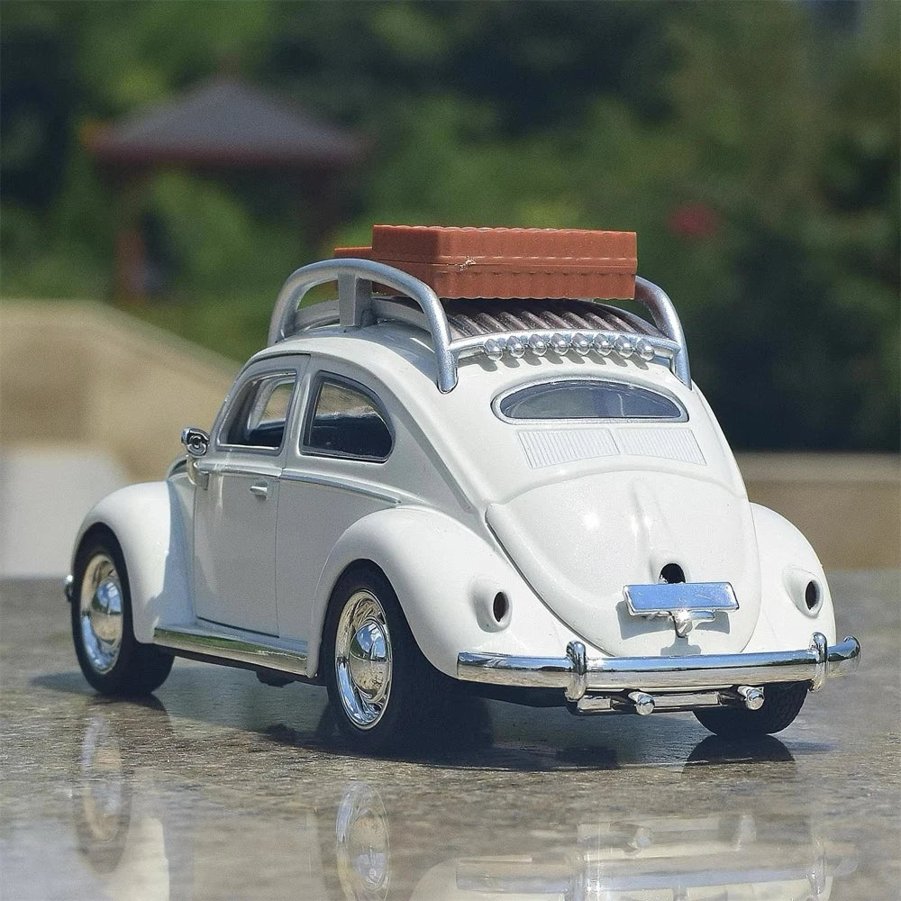 [TOY] 1:32 Volkswagen 1945 Beetle Camping Model Car Die-Cast