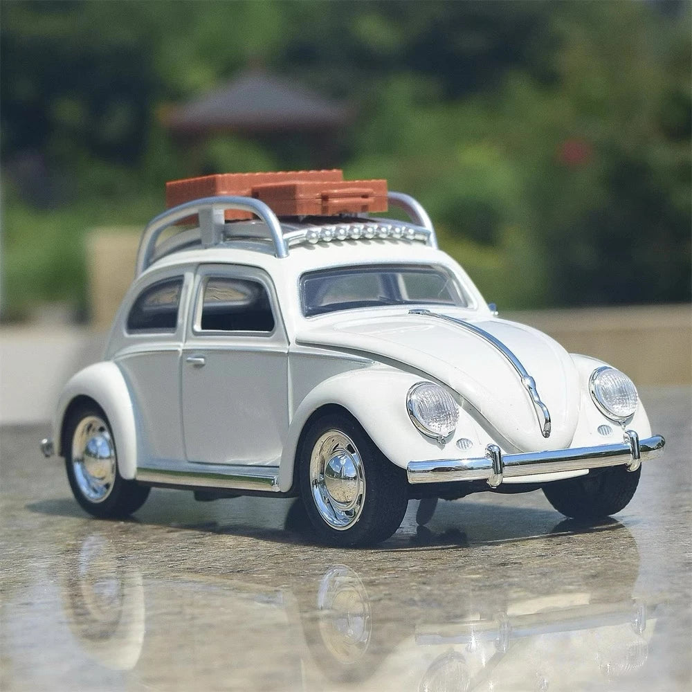 [TOY] 1:32 Volkswagen 1945 Beetle Camping Model Car Die-Cast