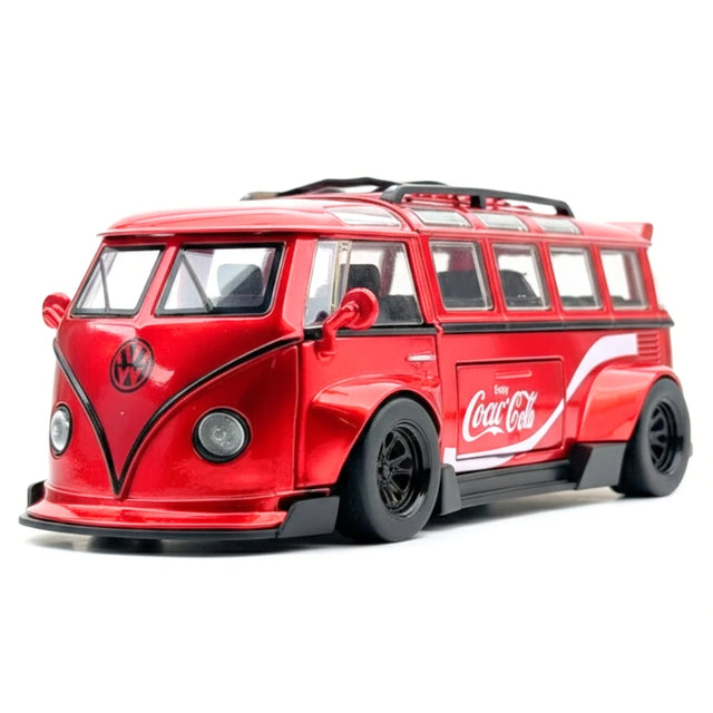 [TOY] 1:32 Volkswagen 1963 T1 Bus Coca-Cola Model Car Die-Cast