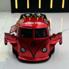 [TOY] 1:32 Volkswagen 1963 T1 Bus Coca-Cola Model Car Die-Cast