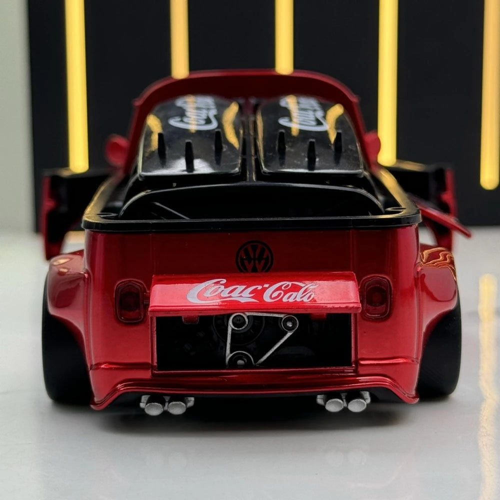 [TOY] 1:32 Volkswagen 1963 T1 Bus Coca-Cola Model Car Die-Cast