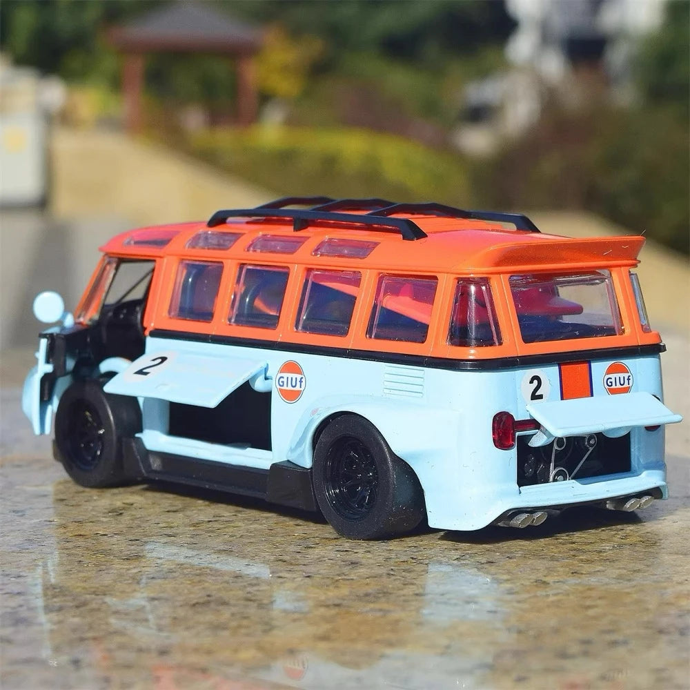 [TOY] 1:32 Volkswagen 1963 T1 Bus Gulf Model Car Die-Cast