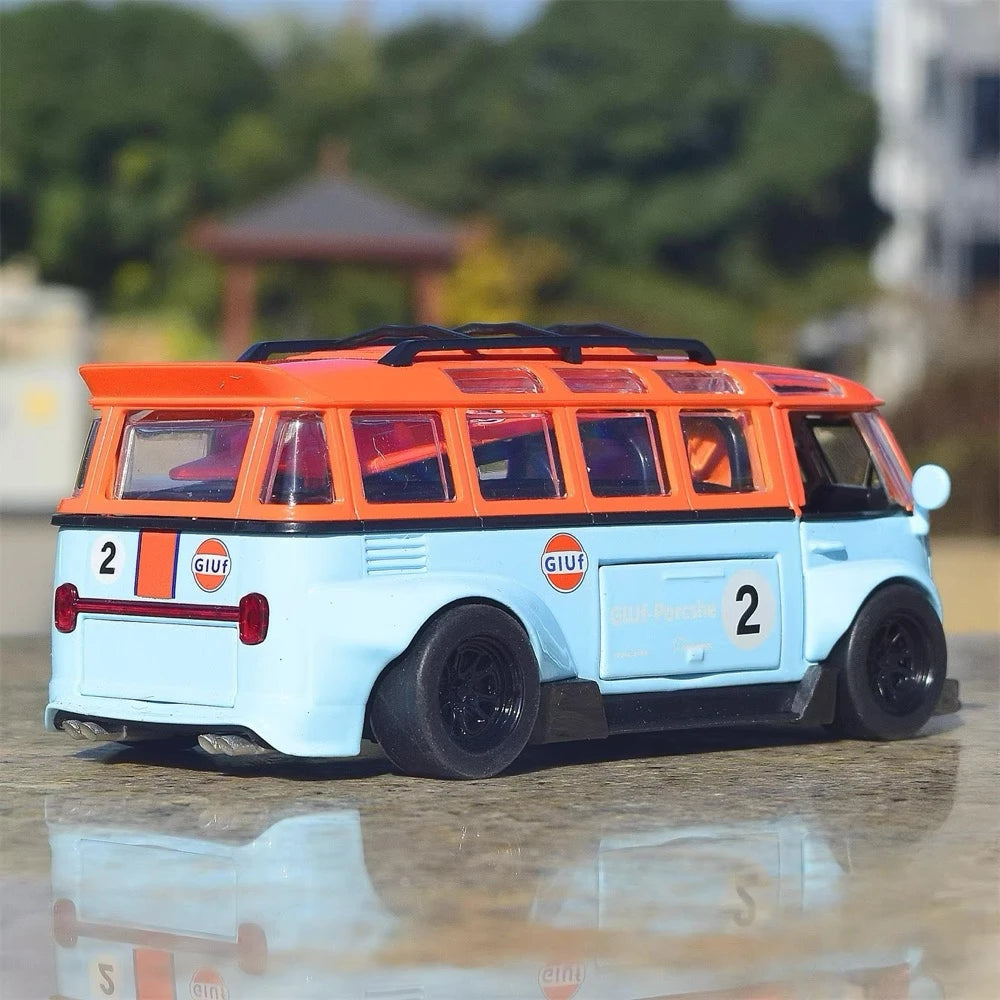 [TOY] 1:32 Volkswagen 1963 T1 Bus Gulf Model Car Die-Cast