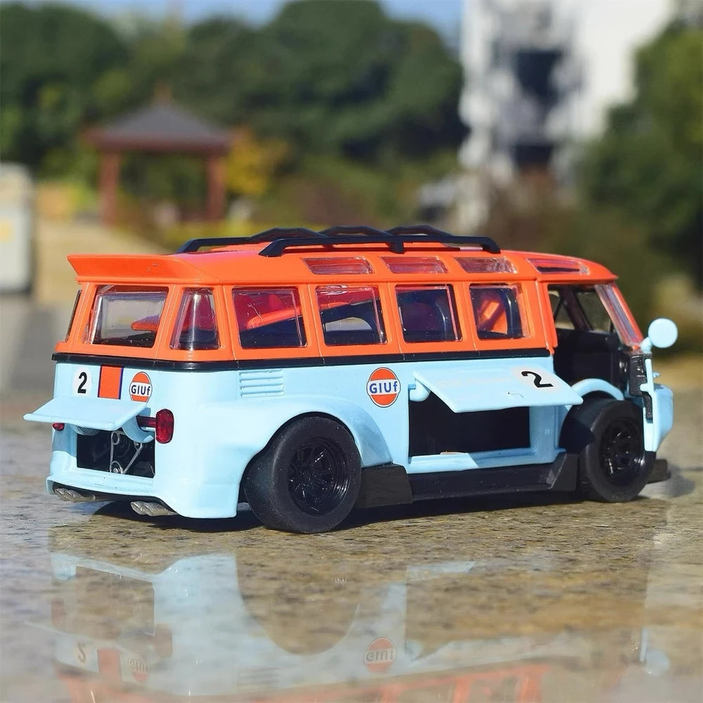 [TOY] 1:32 Volkswagen 1963 T1 Bus Gulf Model Car Die-Cast