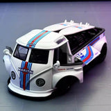 [TOY] 1:32 Volkswagen 1963 T1 Bus Martini Model Car Die-Cast