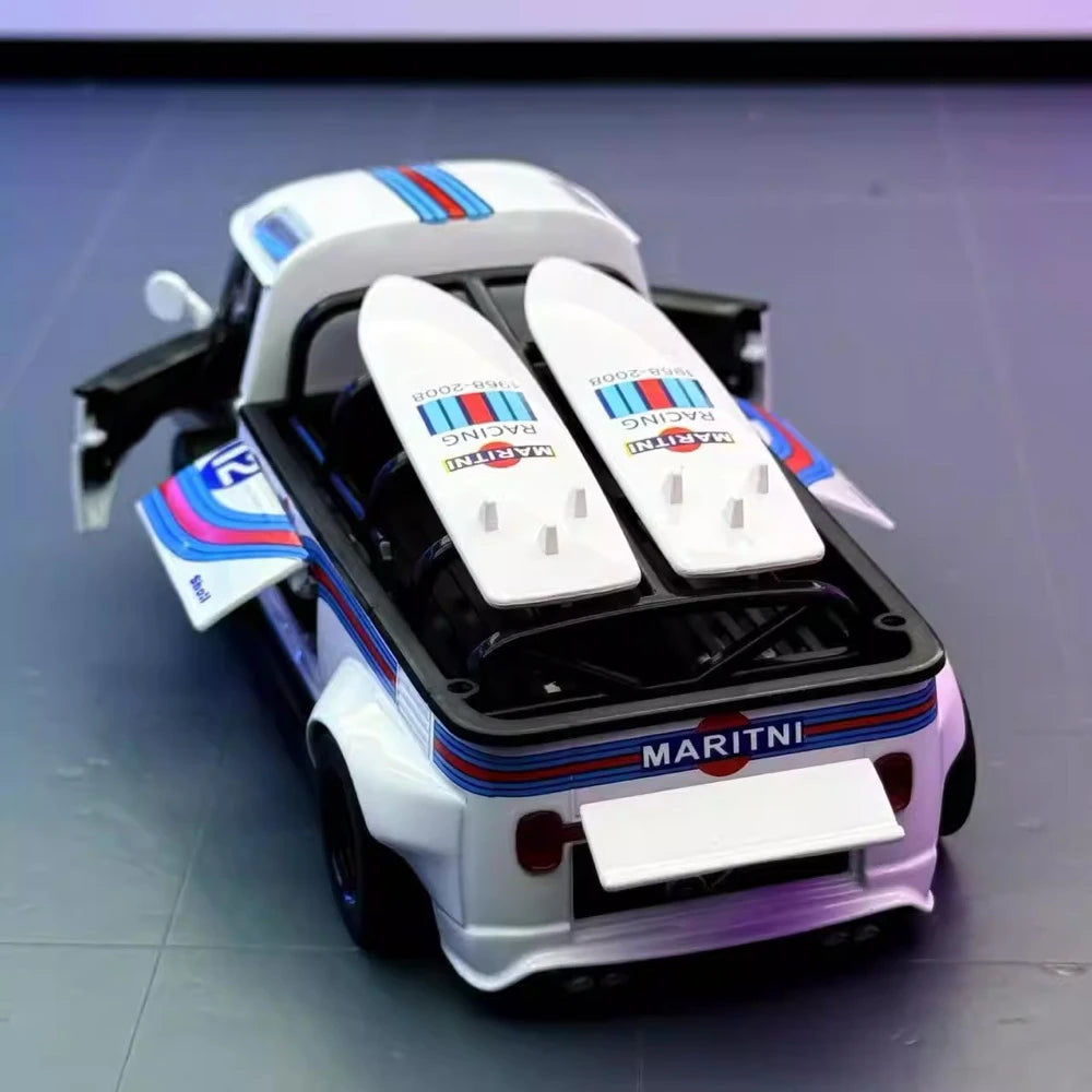 [TOY] 1:32 Volkswagen 1963 T1 Bus Martini Model Car Die-Cast