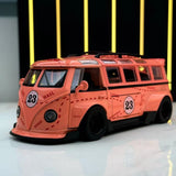 [TOY] 1:32 Volkswagen 1963 T1 Bus ピンク Pig モデルカー Die-Cast