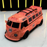 [TOY] 1:32 Volkswagen 1963 T1 Bus ピンク Pig モデルカー Die-Cast