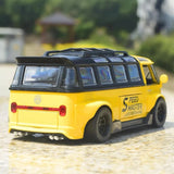 [TOY] 1:32 Volkswagen 1963 T1 Bus Speed Master Yellow pienoismalli Die-Cast