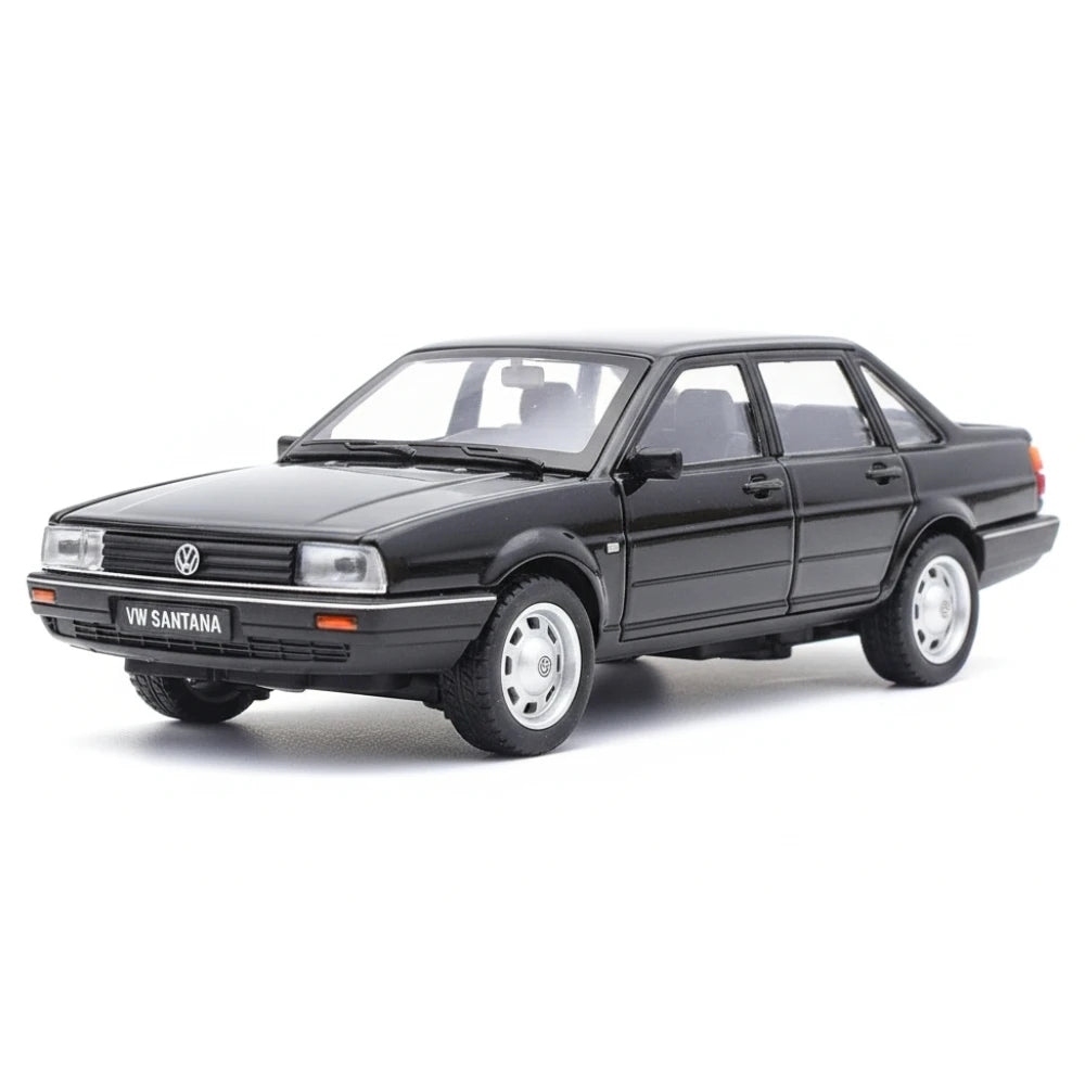 [TOY] 1:32 Volkswagen 1981 Santana Black Model Car Die-Cast